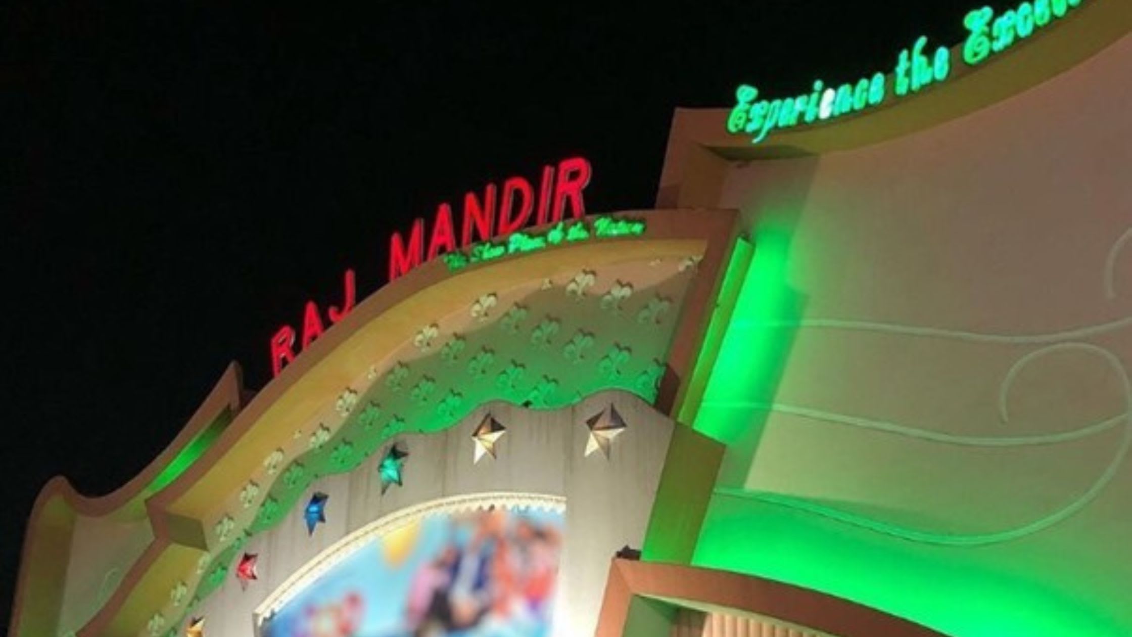 Watch a Movie at Raj Mandir Cinema
